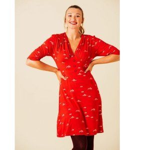 Harkel Head In The Clouds Jersey Dress
